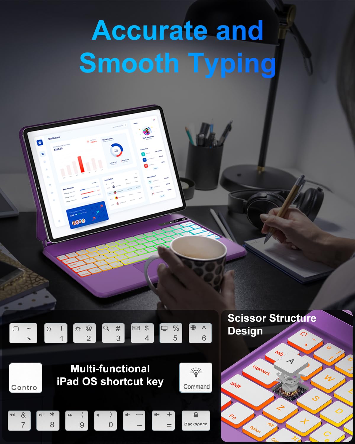 Amazon.com: Magic Keyboard Case for iPad Air 11-inch (M3 2025/M2